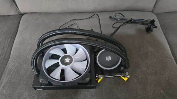 Water Cooler 120mm Knup RGB para CPU Fan Silencioso (Usado 2 dias em Testes)