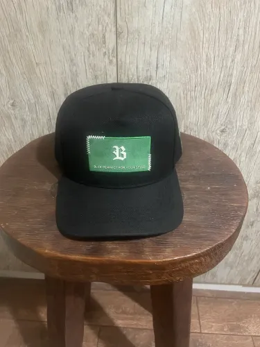 Boné Blck Brasil verde e preto