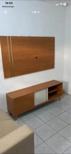 Rack com painel 