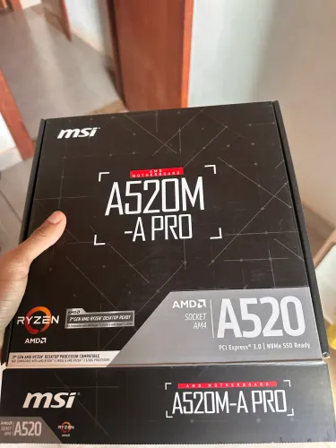 Placa mae e processador 