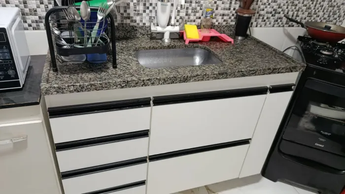 Vendo pia de cozinha+armário+balcão