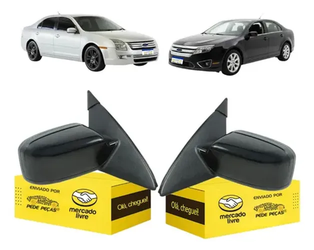 Par Retrovisor Ford Fusion 2007 2008 2009 2010 2011 2012