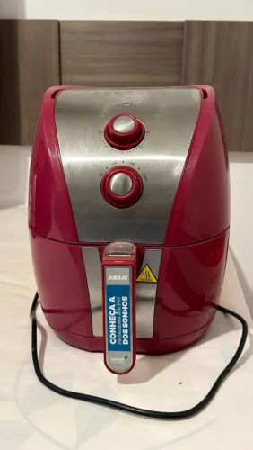 Air Fryer Britânia - BFR11VI Vermelha 3,35L com Timer