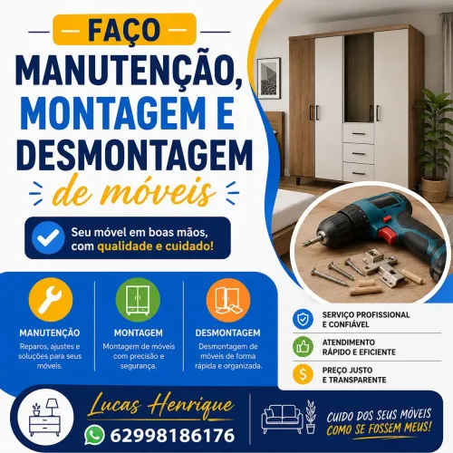 Manutenção, montagem e desmontagem