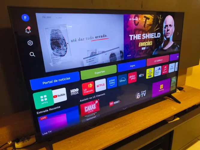 TV LG Qned 55`` 2 meses de uso
