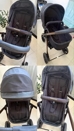 Carrinho de bebê usado poucas vezes em perfeito estado