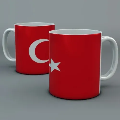 Caneca Turquia Copa 2026 Personalizada