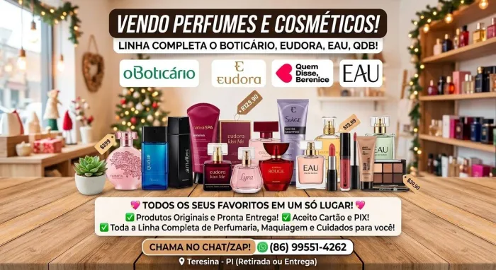 ? PERFUMARIA E COSMÉTICOS A PRONTA ENTREGA! (ORIGINAIS)