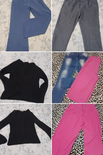 Lote de roupas femininas