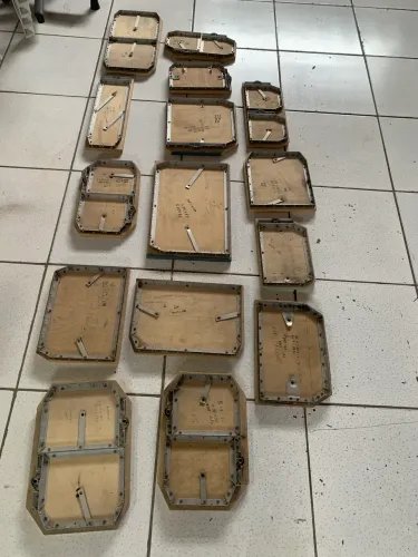 Matriz para fabricar embalagens na máquina de alto frequência 