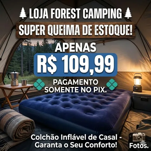 Colchão inflável casal Premium
