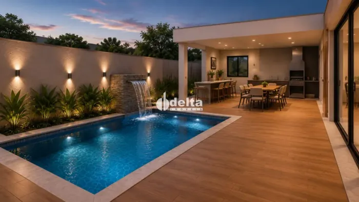 Casa com 3 quartos sendo 1 suíte disponível para venda no bairro Laranjeiras em Uberlândia