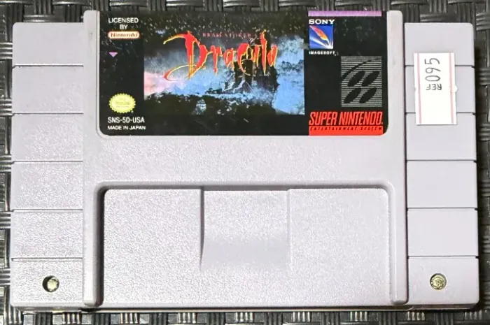 Bram Stoker's Dracula Original SNES Super Nintendo