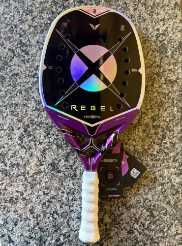 Raquete Heroes Rebel 2026 NOVA com NFC + BRINDES