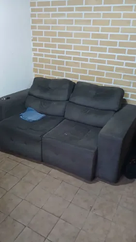 Vendo sofá, cama e colchão de solteiro
