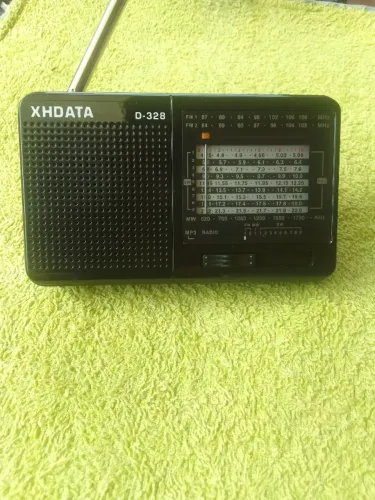 radio am/fm bateria cabo usb