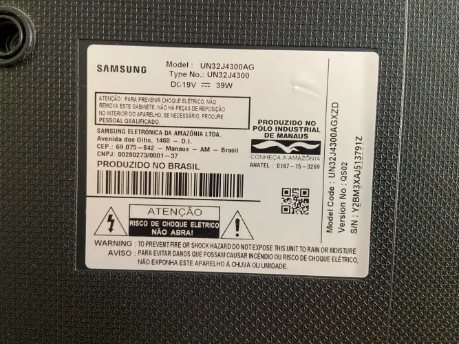 Tv para retirada de peças