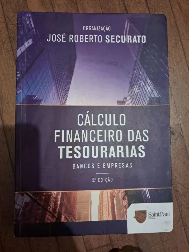 Livro Cálculo Financeiro das Tesourarias 5a edição economia e administração