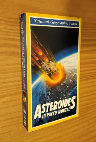 Fita VHS Original - National Geographic - Asteróides - Impacto Mortal -Excelente estado