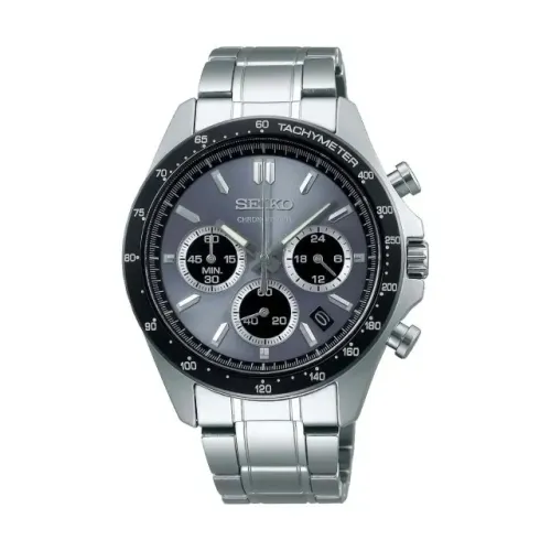 Relógio Seiko Spirit Chronograph Blue Gray SBTR027