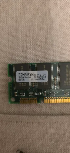 Memória Ram Dimm 32mb Sdram 168 Pinos Pc100