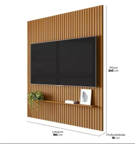 Painel Ripado Design Moderno De 1,80 Metros SUPER PROMOÇÃO !!!!
