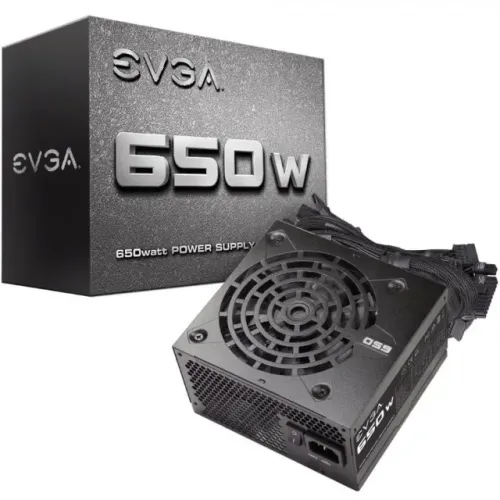Fonte EVGA 650W PFC Ativo