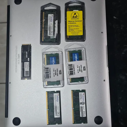 Memórias de 16gb DDR4 3200MHz lacradas e 2666MHz