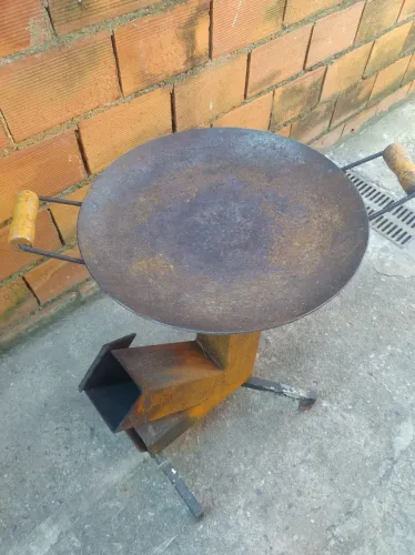 Fogão a Lenha Com  Tacho 