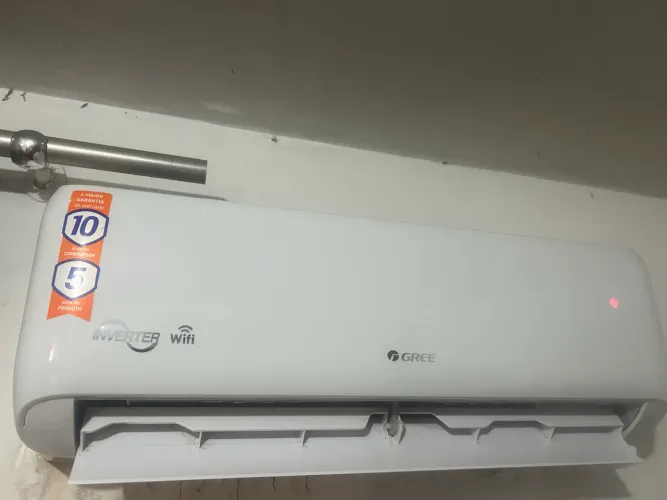 Ar condicionado, o valor é negociável