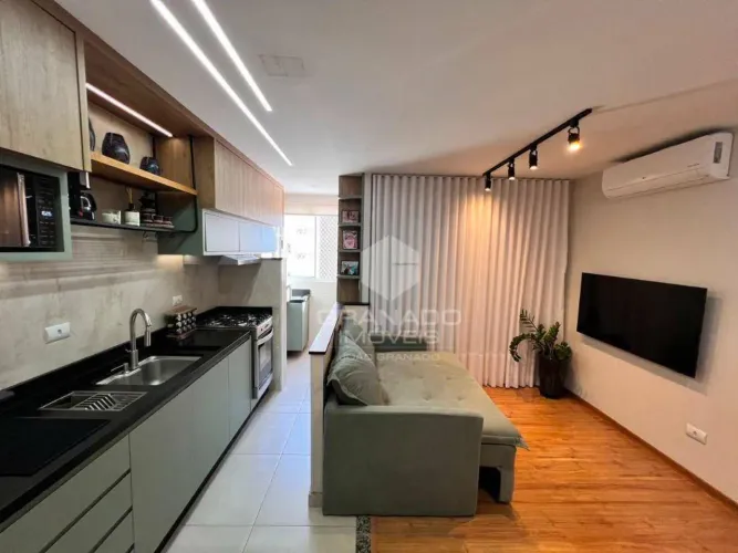 Apartamento com 2 dormitórios para alugar, 50 m² por R$ 2.300,00/mês - Vila Emília - Marin