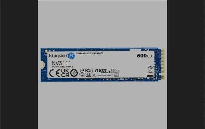 SSD Kingston NV3 500GB M2 2280 NVME 4.0 Gen 4x4