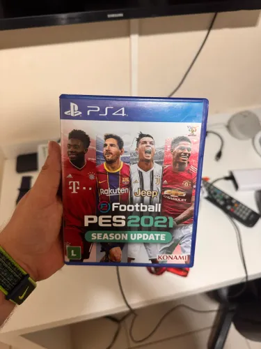 Pes 2021 PS4 com caixa completo