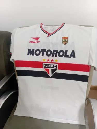 camisa do São Paulo penalty P usada