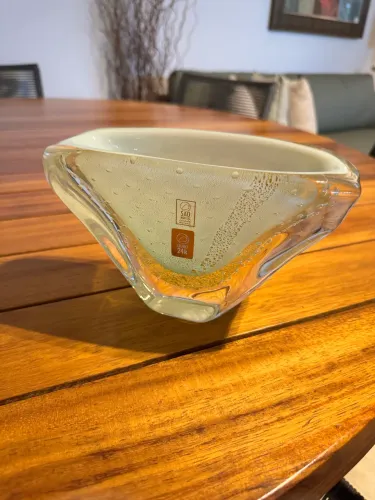 Murano (de 980,00 por 450,00) São Marcos com Acabamento em Ouro 24k 