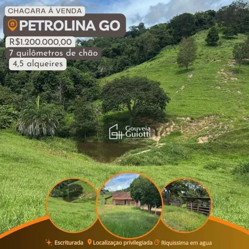 Chácara à Venda  4,5 Alqueires  Petrolina GO