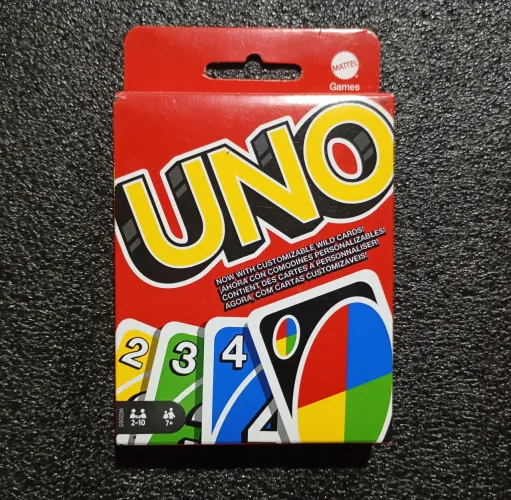 Jogo de cartas UNO original da Mattel 