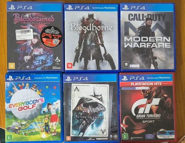 Jogos PS4 Lote ou variados