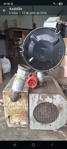 Bomba a vácuo industrial 