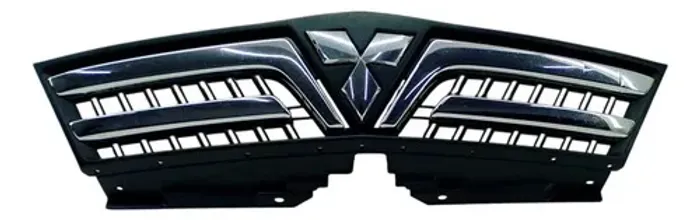Grade Dianteira L200 Pajero Dakar 2014 A 2018 C Detalhe Preto Fosco