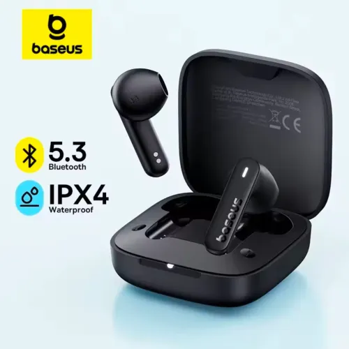Fone de Ouvido Baseus Bowie E16 Fone de ouvido sem fio Bluetooth 5.3 Fones de ouvido 30H