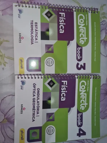 Livro Fisica Conect Book 3 e 4 Plurall
