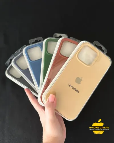 Case de silicone iPhone 16 Pro Max
