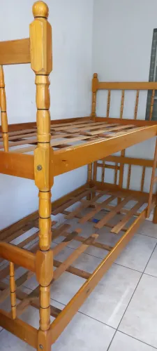 CAMA BELICHE MADEIRA MACIÇA