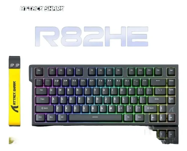 Teclado Magnético Attack Shark R82HE 8K