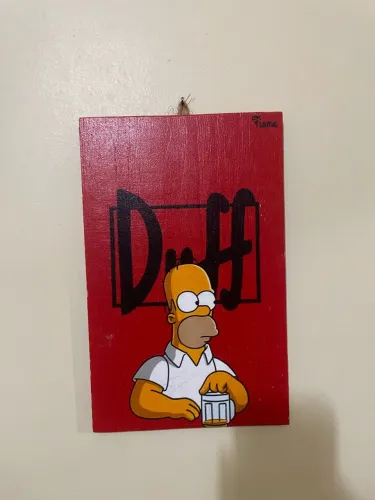 Quadro Homer Simpson DUFF