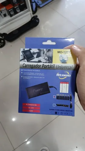 Carregador portátil universal de notebook,compatível com uma variedade de aparelhos