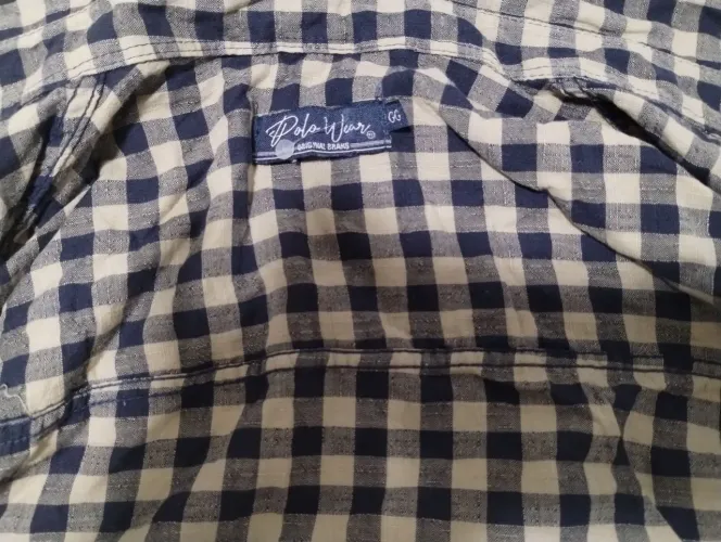 Camisa nunca usada com Etiqueta Polo original