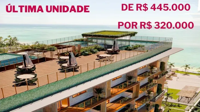 Apartamento a beirar em Maragogi