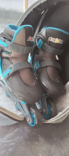 Mochila Pet ? e Patins ?